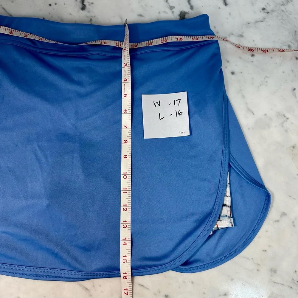 PGA TOUR Skort Athletic Light Blue Golf Pickle Ball Size L Athletic pick… - Picture 8 of 11